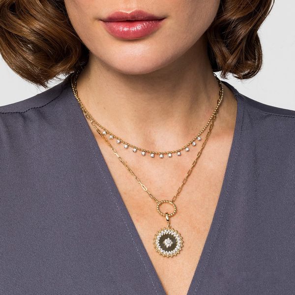 Gold Necklace Image 3 McGee & Company Fine Jewelers Greenwood, IN