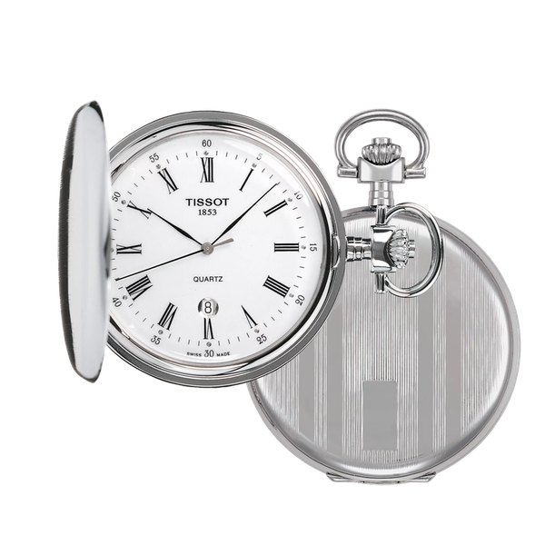 Tissot Savonette Pocket Watch White dial  48.5mm Image 5 McGee & Company Fine Jewelers Greenwood, IN