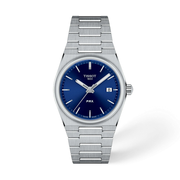 Tissot PRX Blue dial 35mm McGee & Company Fine Jewelers Greenwood, IN