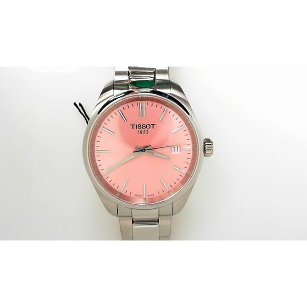 Tissot PR100 Pink dial 34mm Image 2 McGee & Company Fine Jewelers Greenwood, IN