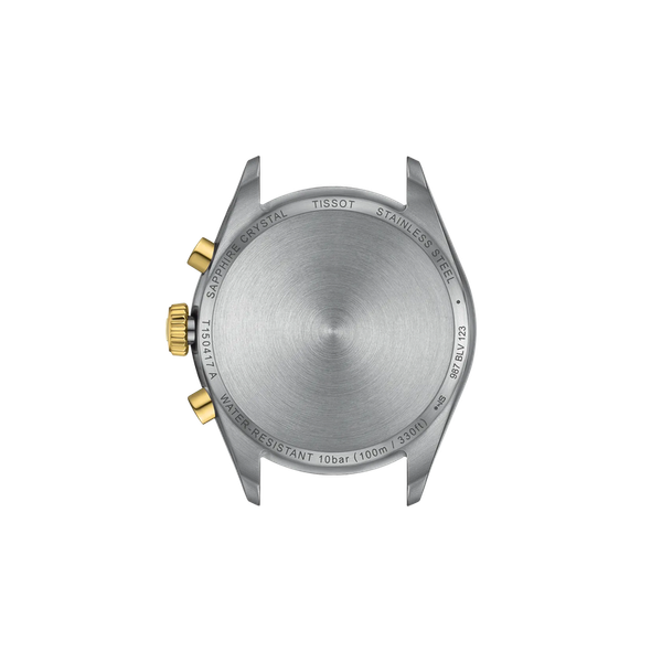Tissot PR100 Chronograph Steel / Goldtone 40mm Image 4 McGee & Company Fine Jewelers Greenwood, IN