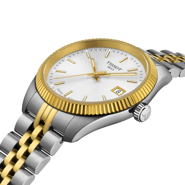 Tissot Ballade Gold & Steel 34mm Image 3 McGee & Company Fine Jewelers Greenwood, IN