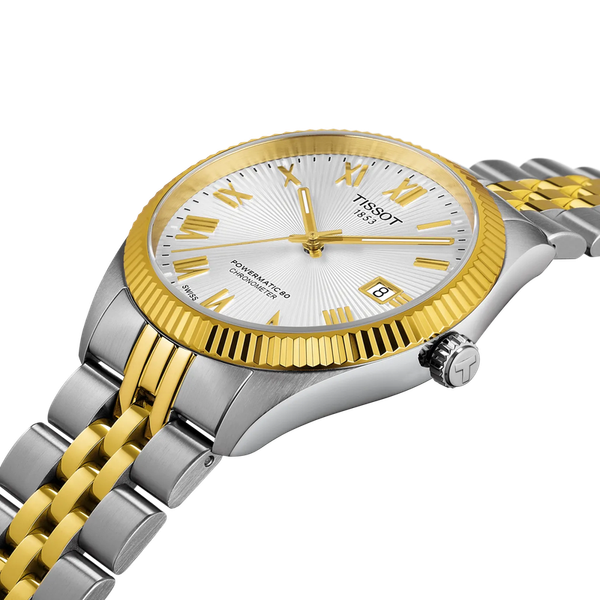 Tissot Ballade Gold & Steel COSC Powermatic 80  39mm Image 4 McGee & Company Fine Jewelers Greenwood, IN