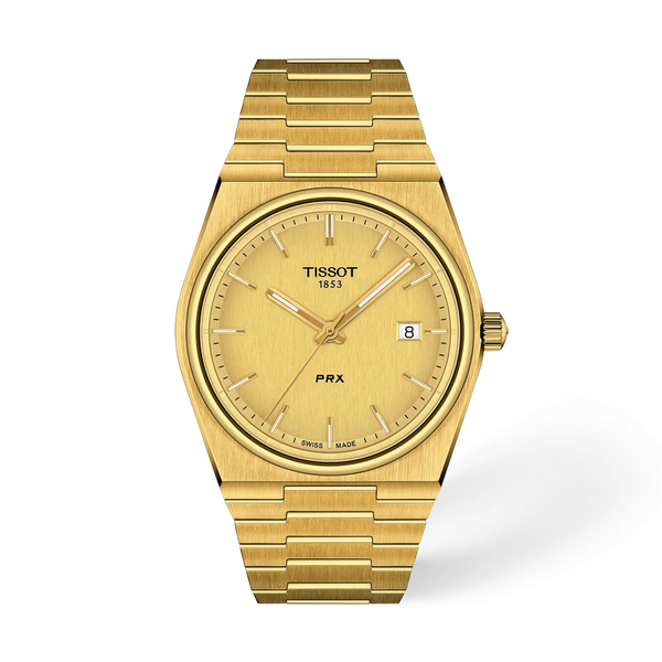 Tissot PRX Goldtone 40mm Image 2 McGee & Company Fine Jewelers Greenwood, IN
