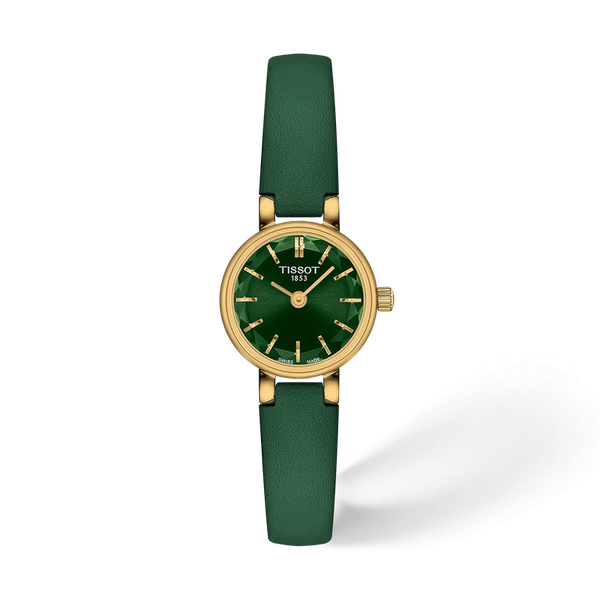 Tissot Lovely Round Green dial / strap 19.5mm McGee & Company Fine Jewelers Greenwood, IN