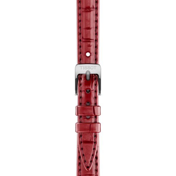 Tissot SRV Red dial Red strap 21.8mm Image 5 McGee & Company Fine Jewelers Greenwood, IN