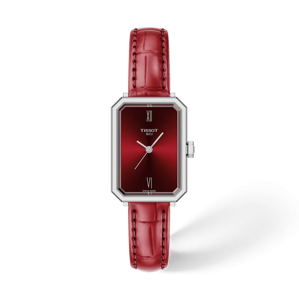 Tissot SRV Red dial Red strap 21.8mm McGee & Company Fine Jewelers Greenwood, IN