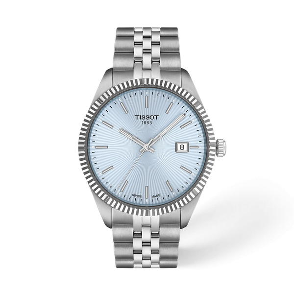 Tissot Ballade Ice Blue dial w/ Date 40mm McGee & Company Fine Jewelers Greenwood, IN