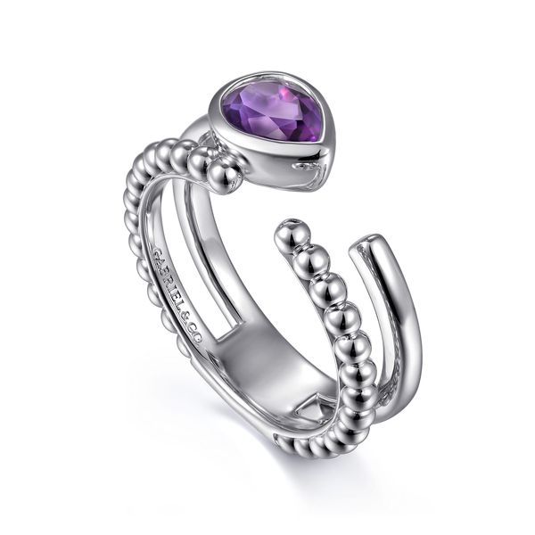 Silver Gemstone Ring Image 2 McGee & Company Fine Jewelers Greenwood, IN