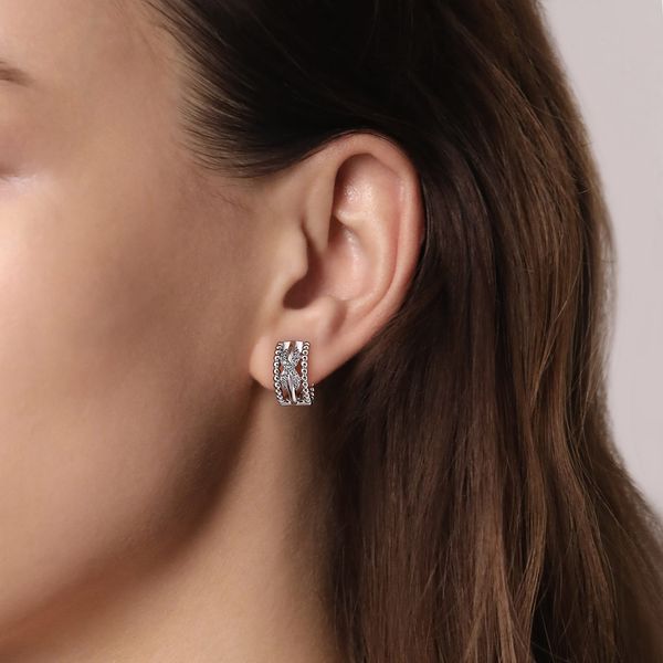 Silver Earrings Image 2 McGee & Company Fine Jewelers Greenwood, IN