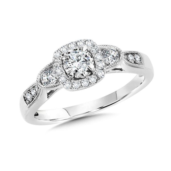 Engagement Ring 001-100-02367 14KW - Engagement | Mees Jewelry ...