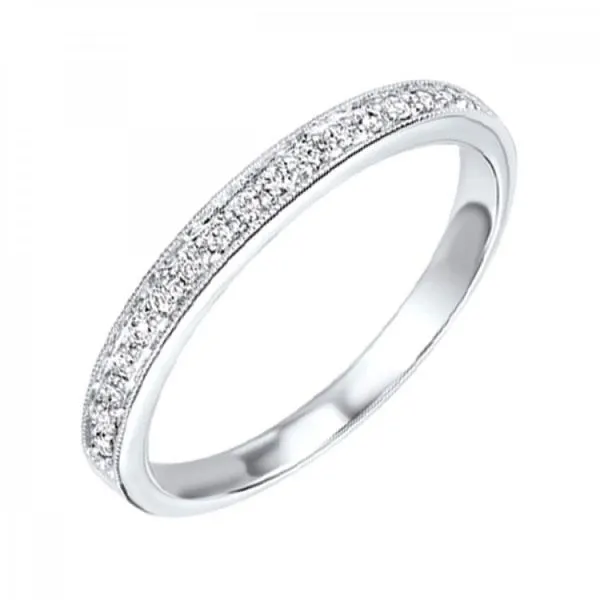 10kt White Gold 0.13ctw Diamond Ring Mees Jewelry Chillicothe, OH