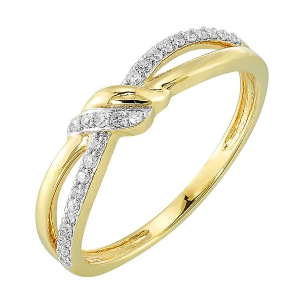 10Kt Yellow Gold Diamond 1/10Ctw Ring Mees Jewelry Chillicothe, OH
