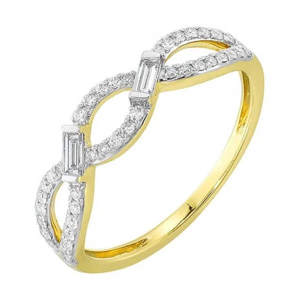 10Kt Yellow Gold Diamond 1/3Ctw Ring Mees Jewelry Chillicothe, OH