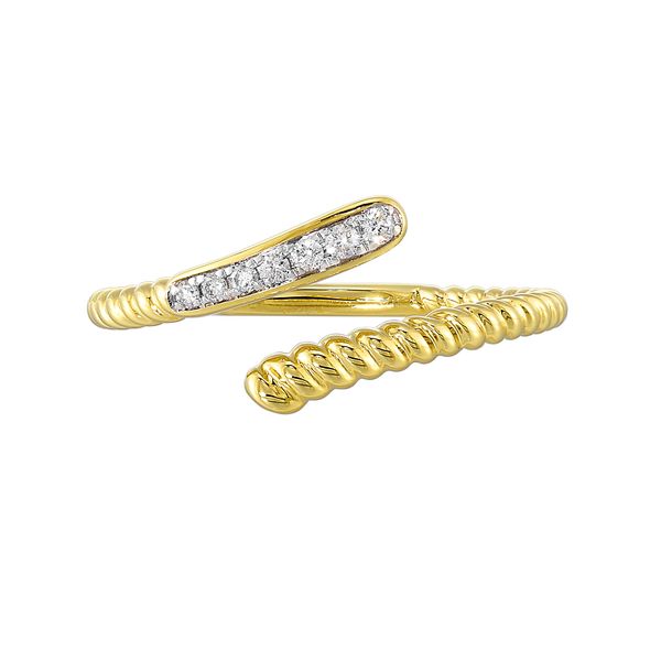 Yellow Gold Diamond Ring Mees Jewelry Chillicothe, OH