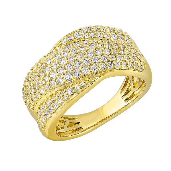 Yellow Gold Diamond Ring Mees Jewelry Chillicothe, OH
