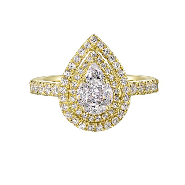 Yellow Gold Diamond Ring Mees Jewelry Chillicothe, OH