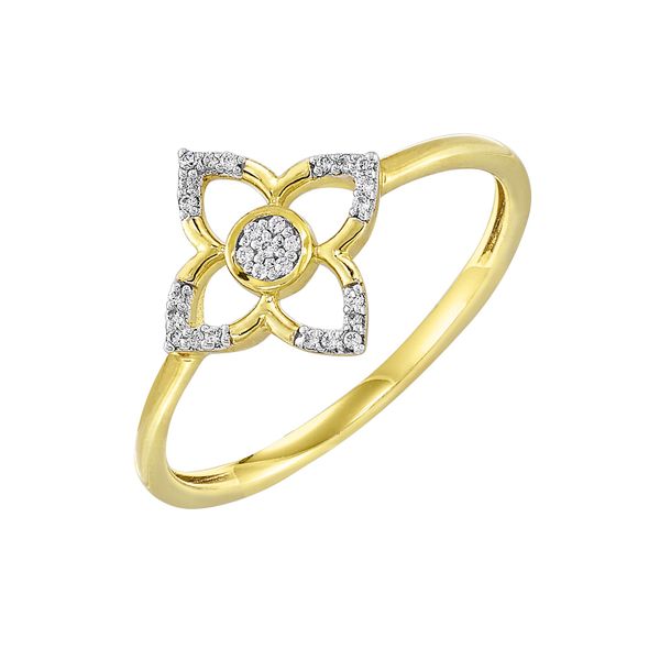 Yellow Gold Diamond Ring Mees Jewelry Chillicothe, OH