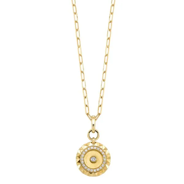 14Kt Yellow Gold Diamond 1/3Ctw Necklace Mees Jewelry Chillicothe, OH