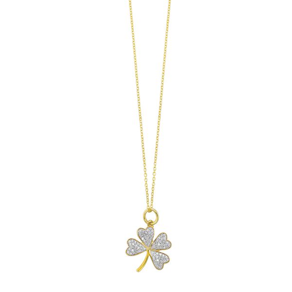 Diamond Clover Pendant Mees Jewelry Chillicothe, OH