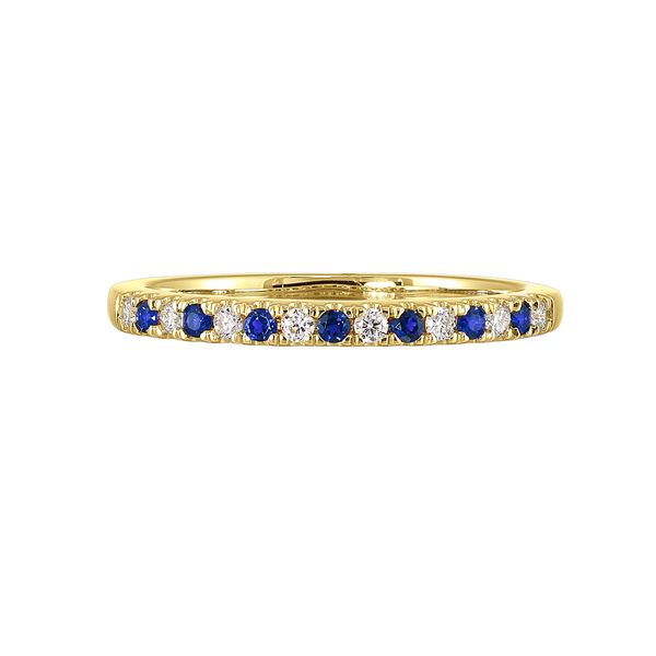 Sapphire and Diamond Ring Mees Jewelry Chillicothe, OH