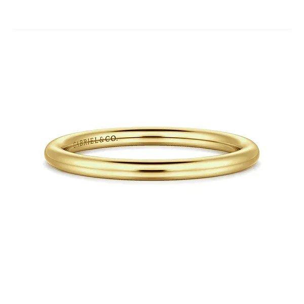 14K Yellow Gold Matching Wedding Band Mees Jewelry Chillicothe, OH
