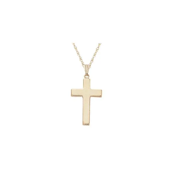 14k Yellow Gold Cross Pendant Mees Jewelry Chillicothe, OH