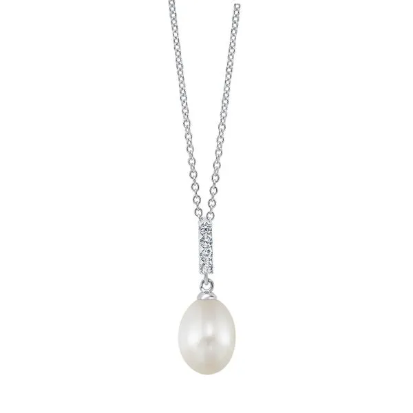 Sterling Silver Pearl Pendant Mees Jewelry Chillicothe, OH