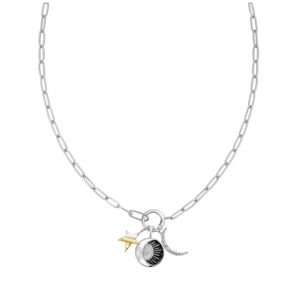 Silver Celestial Charm Necklace Mees Jewelry Chillicothe, OH