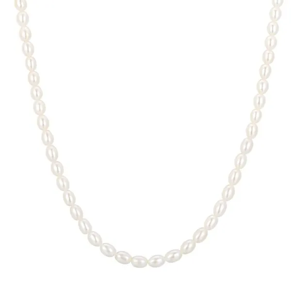 Gold Shell Pearl Beaded Necklace Mees Jewelry Chillicothe, OH