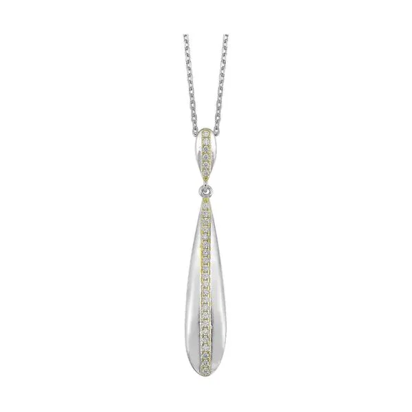 Silver Two-tone Pendant Mees Jewelry Chillicothe, OH