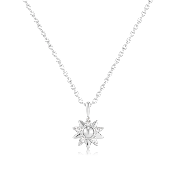 Silver Sunburst Necklace Mees Jewelry Chillicothe, OH