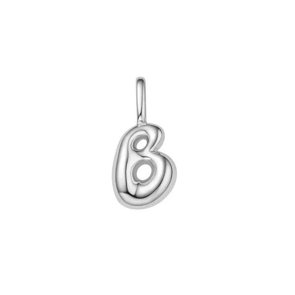 Silver B Letter Charm Mees Jewelry Chillicothe, OH