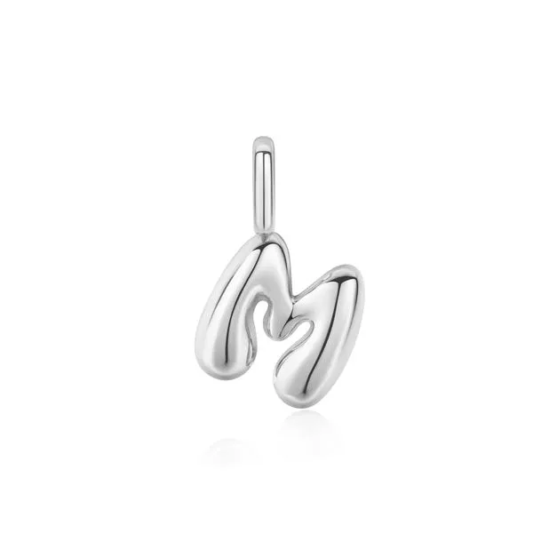 Silver M Letter Charm Mees Jewelry Chillicothe, OH