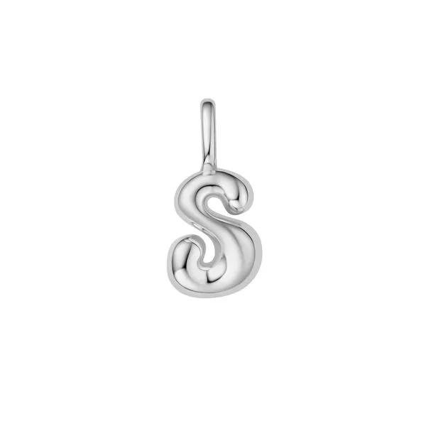 Silver S Letter Charm Mees Jewelry Chillicothe, OH