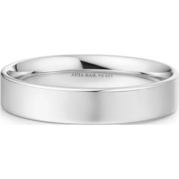 Silver 4mm Smooth Band Mees Jewelry Chillicothe, OH