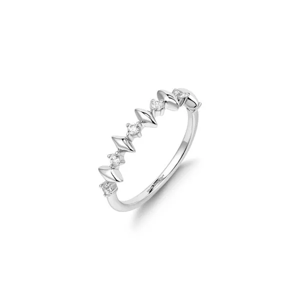 Silver Multi Sparkle Ring Mees Jewelry Chillicothe, OH