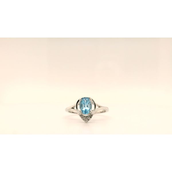 March Birthstone Ring Mees Jewelry Chillicothe, OH