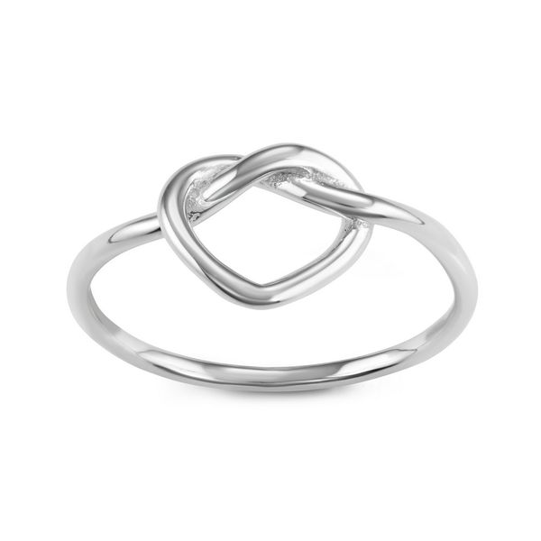 Sterling Silver Heart Knot Ring Mees Jewelry Chillicothe, OH