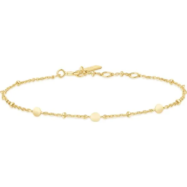 Gold Disc Station Bracelet Mees Jewelry Chillicothe, OH