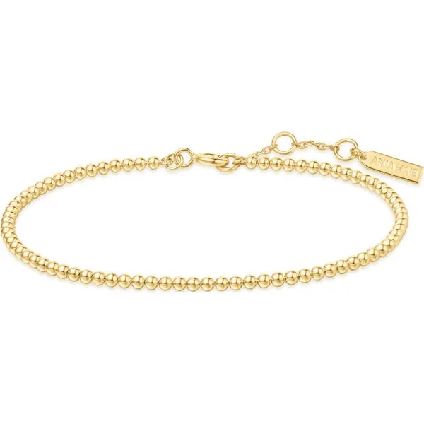 Gold Beaded Bracelet Mees Jewelry Chillicothe, OH