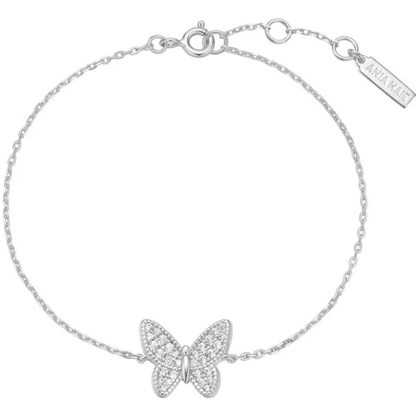 Silver Butterfly Pavé Bracelet Mees Jewelry Chillicothe, OH