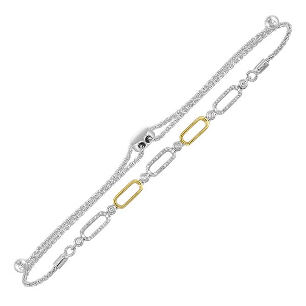 Sterling Silver Diamond Bracelet Mees Jewelry Chillicothe, OH