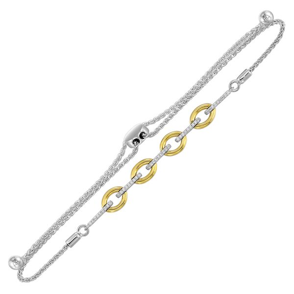 Sterling Silver Diamond Bracelet Mees Jewelry Chillicothe, OH