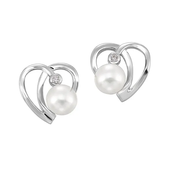 Sterling Silver Pearl Earrings Mees Jewelry Chillicothe, OH