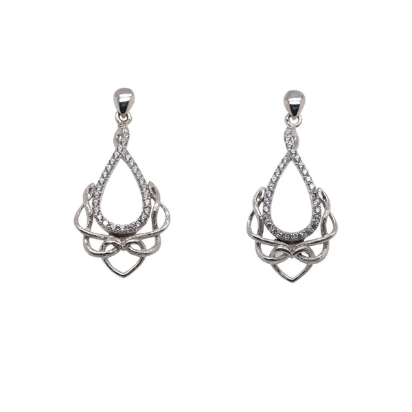 Silver Love's Chalice Post Earrings Mees Jewelry Chillicothe, OH