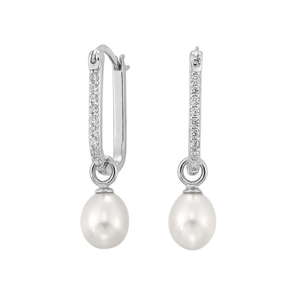 Sterling Silver Pearl Earrings Mees Jewelry Chillicothe, OH