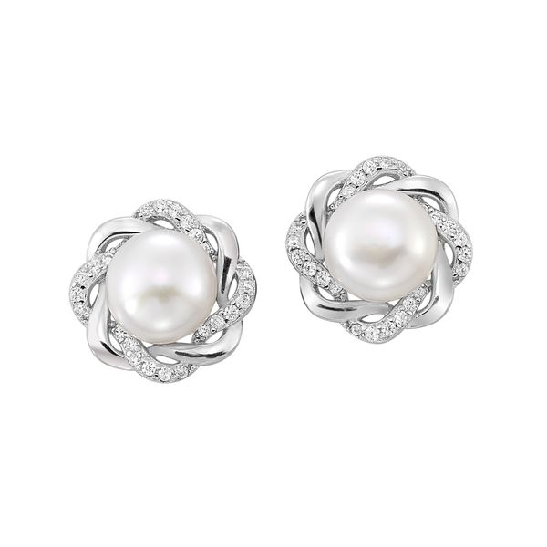 Sterling Silver Pearl Earrings Mees Jewelry Chillicothe, OH