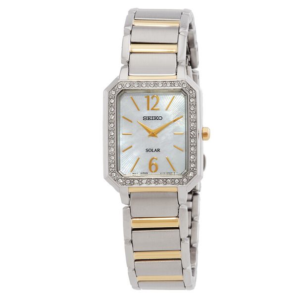 STSTEEL TT 25MM CRYS BEZEL SOLAR MOP WATCH Meigs Jewelry Tahlequah, OK