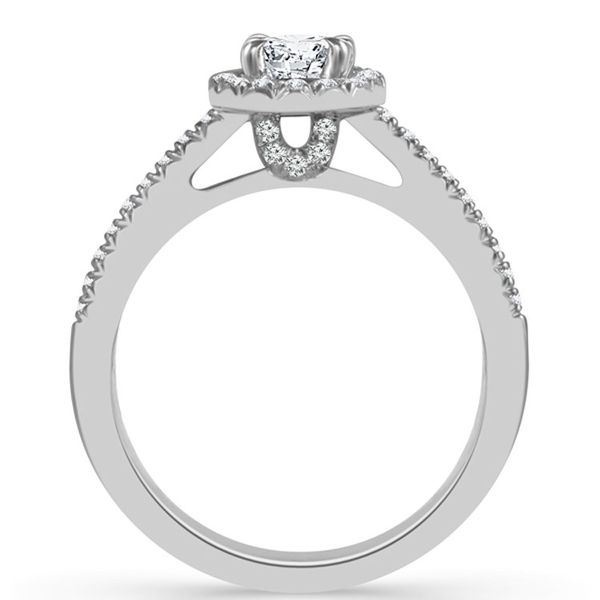 Oval Halo Diamond Engagement Ring Image 2 Meigs Jewelry Tahlequah, OK